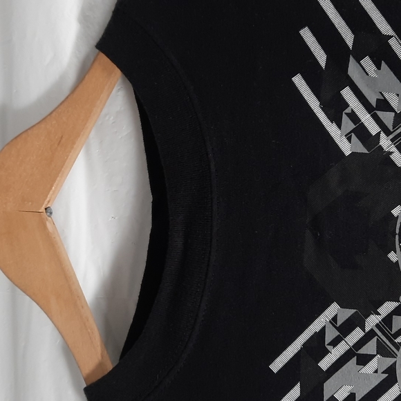 NWT AKADEMIKS Black T- shirt  SZ L - Picture 2 of 10